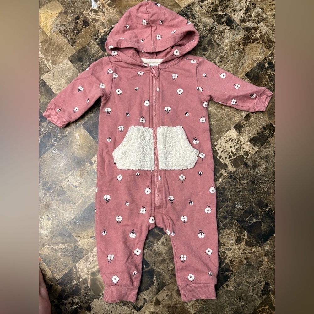 Pk Baby Petit lem one piece floral 6 months